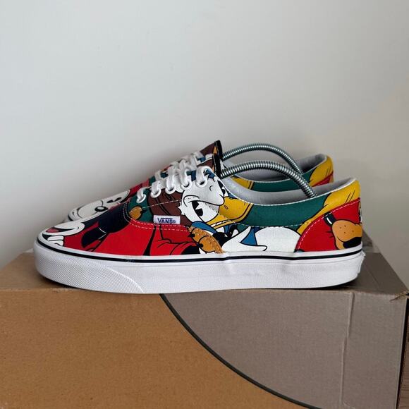 Vans X Disney Mickey Mouse & Friends Era Unisex Sneakers- SZ M 8.5- W 10 main image 5